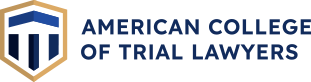 Logo for American College of Trial Lawyers.