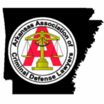 Logo for Arkansas Association of Criminal Defense Lawyers.