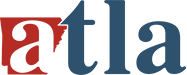 Logo: ATLA (Arkansas Trial Lawyers Association).