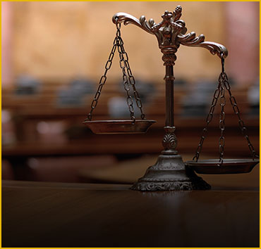 Scales of justice, symbolizing proven legal results.